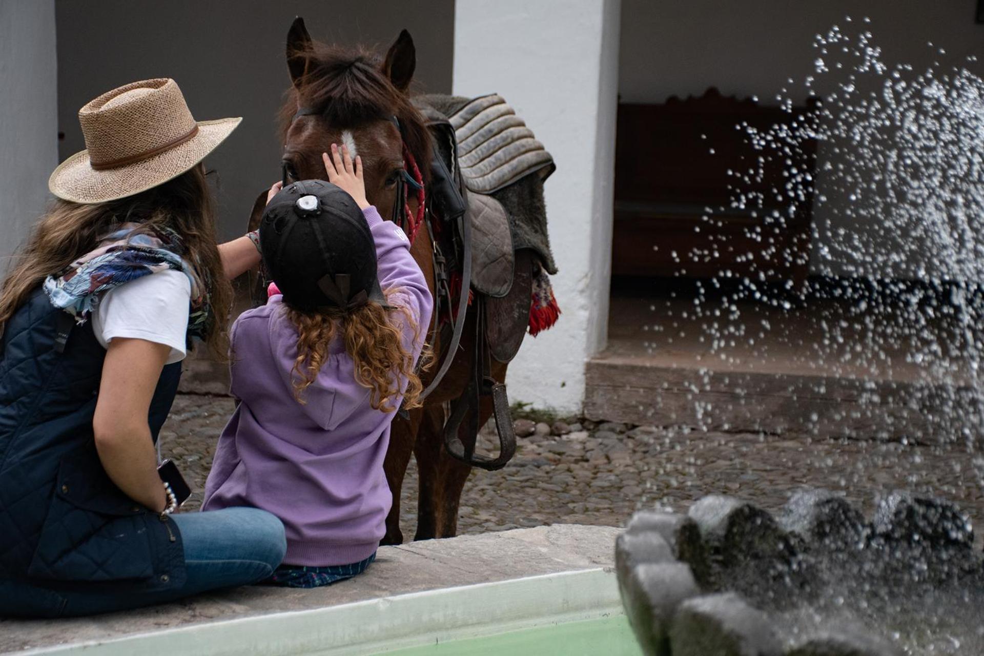 ホテル Hosteria Hacienda Pinsaqui オタバロ エクステリア 写真